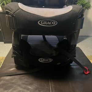 Black Convertible Child Car Seat - Safe Travel Seating, Booster Seat X2